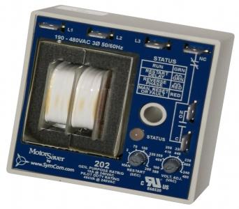Symcom Model 202 3-Phase Voltage Monitors 