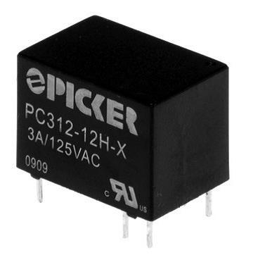 Picker Components PC312 Series PCB Telcom Relays