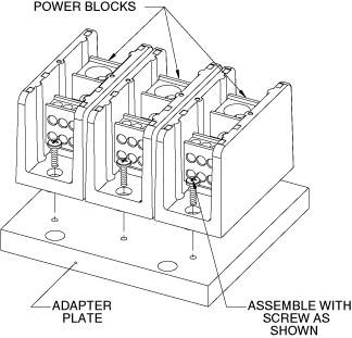 Marathon Adapter Plates for Power Block Feeder Spacing