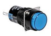 Idec AL6M Series 16mm Round Dustproof (IP40) Pilot Lights, LED Illuminated