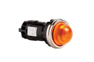 Idec HW4P Series 22mm Pilot Lights, Dome Lens with Metal Bezel & Incandescent Lamp