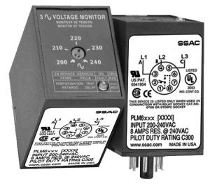 Symcom SSAC PLM Series 3-Phase Voltage Monitors