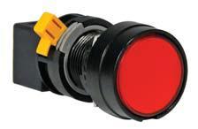 Idec HA1P Series 16mm Pilot Lights with PCB Terminals, Illuminated Large Round Lens