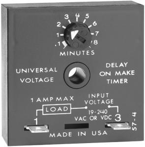 SSAC TMV8000 & TSU2000 Series Delay-On-Make Timers